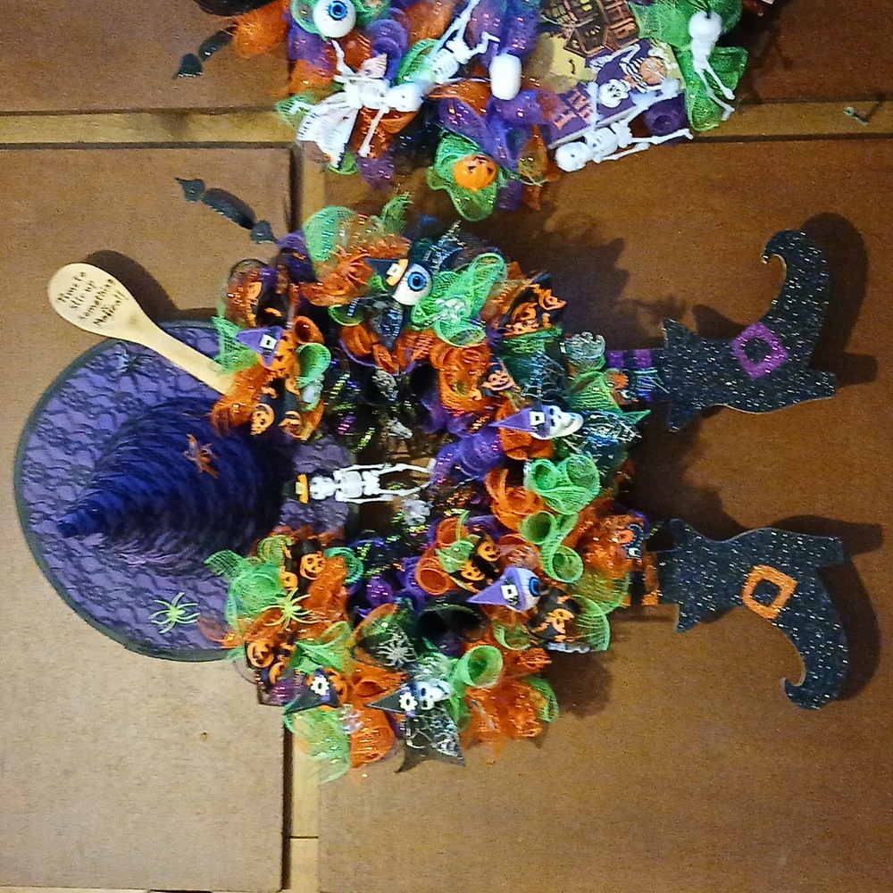 Handmade Witches Wreath